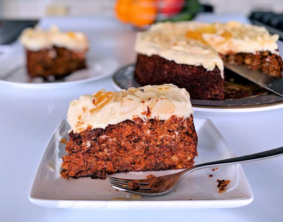 Carrot Ginger Cake Recipe Cuisine Fiend 1737